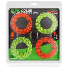 Eventronic Dual Color Pre-Cut Trimmer Line 0.095 inch pack front view