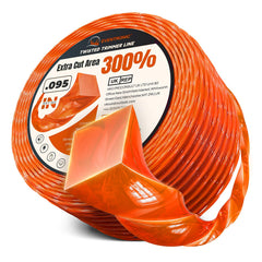 Eventronic Weed Eater String 600FT twisted square line front view