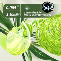 Eventronic weed eater string packaging with heavy-duty cable ties