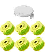 Eventronic Weed Wacker String Replacement Spools, 6 pack with storage box