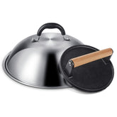 EWFEN 12.5 inch stainless steel melting dome side view