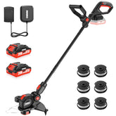 EWORK 2-in-1 Cordless Weed Wacker & Edger front view