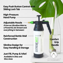 EXTREMEMIST Plant Mister 20 oz with extra nozzle packaging