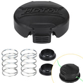 Eyoloty DWO1DT995 Replacement Trimmer Head Cap, black, front view