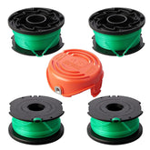 Eyoloty SF-080 Trimmer Replacement Spools pack with 4 spools and 1 cap