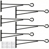 Eyrosa 8-inch Black Hanging Plant Hanger front view