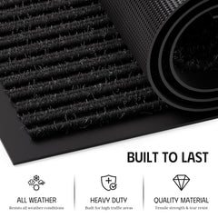 EZ2LIVE heavy duty door mat in an entryway