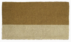 FAB HAB Modern Neutral Doormat close-up of handwoven texture