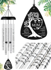 Fabuday 32-inch sympathy wind chimes with aluminum tubes