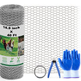 Fabulas Chicken Wire Fencing Mesh roll front view