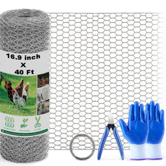 Fabulas Chicken Wire Fencing Mesh roll front view