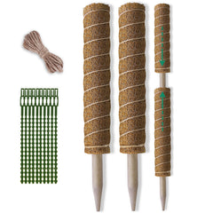 Fabulas Moss Pole 20.5 inch brown model front view