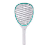 Faicuk Handheld Bug Zapper Racket front view, light green