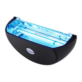Faicuk WS108 black wall sconce fly light trap front view