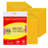 Faicuk Yellow Dual-Sided Sticky Fly Traps pack with 30 traps