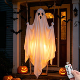 FairyGlim 6.5FT Halloween ghost decoration with LED lights