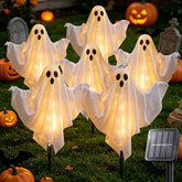 FairyGlim Halloween solar ghost light with warm white glow