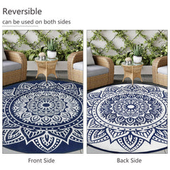 famibay outdoor rug in outdoor setting