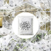 Famoby Halloween Spider Webs covering a large area, showing realistic details