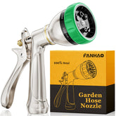 FANHAO Garden Hose Nozzle in Green front view