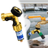 Fantang Outdoor Faucet Freeze Protector with brass finish