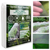 FARAER Ultra Fine Garden Pest Barrier Netting 8x24ft front view