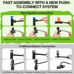 Faucet adapter included in the MIXC drip irrigation kit