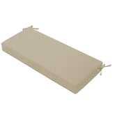 Favoyard Outdoor Bench Cushion 42 x 18 inches beige front view