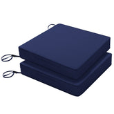 Favoyard Outdoor Chair Cushion blue front view
