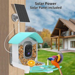 Fazoxo Bird Feeder Camera showing night vision feature