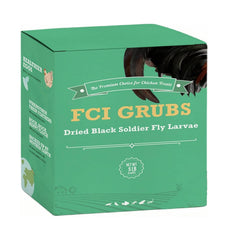 FCI GRUBS Dried Black Soldier Fly Larvae 5LB front view