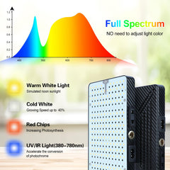 FECiDA Bonsai Grow Light with stable base on a tabletop