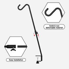 FEED GARDEN adjustable deck hook with clamp detail