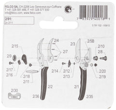 FELCO 2/91 Replacement Springs packaging