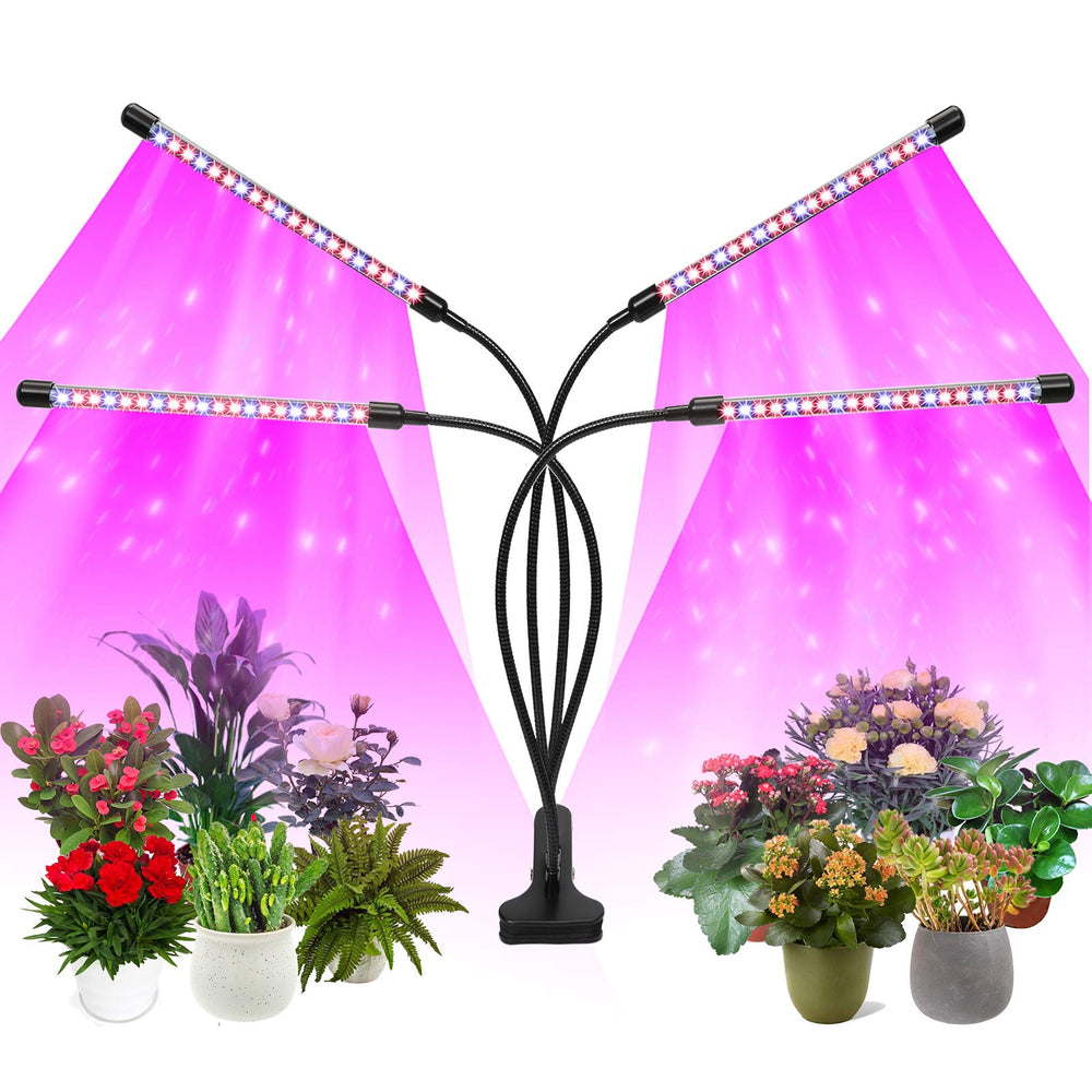 Felibeaco 4-Head LED Grow Light front view