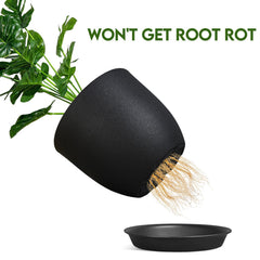 Ferlypote 8 Inch Plant Pot with drainage holes