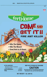 ferti-lome Fire Ant Killer 1 LB granules in yellow to brown color