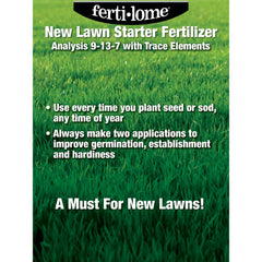 ferti-lome New Lawn Starter Fertilizer 9-13-7 packaging details