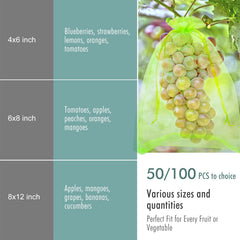 Fetanten Fruit Protection Bags in use on fruit trees