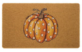 FGSS Pumpkin Welcome Doormat front view with pumpkin pattern