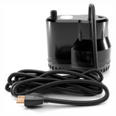 FibroPool Pool Cover Pump front view with hose