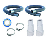 FibroPool Pool Filter Hose Kit packaging with hoses and accessories