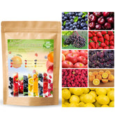 Ficoszo 1200+ Mixed Fruit Seeds pack with assorted fruit varieties