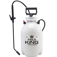 Field King 2-Gallon Sprayer with adjustable nozzle and transparent tank