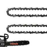 Fifchall 14 Inch Chainsaw Chain front view, 2 pack