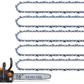 Fifchall 16 inch chainsaw chain pack front view