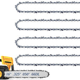 Fifchall 16 Inch Chainsaw Chain pack front view