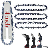 Fifchall 4 inch mini chainsaw chain front view