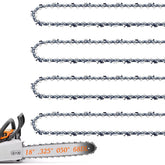 Fifchall 4 Pack 18 Inch Chainsaw Chain front view