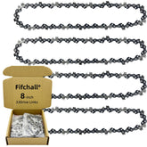 Fifchall 4 Pack 8 Inch Chainsaw Chains front view